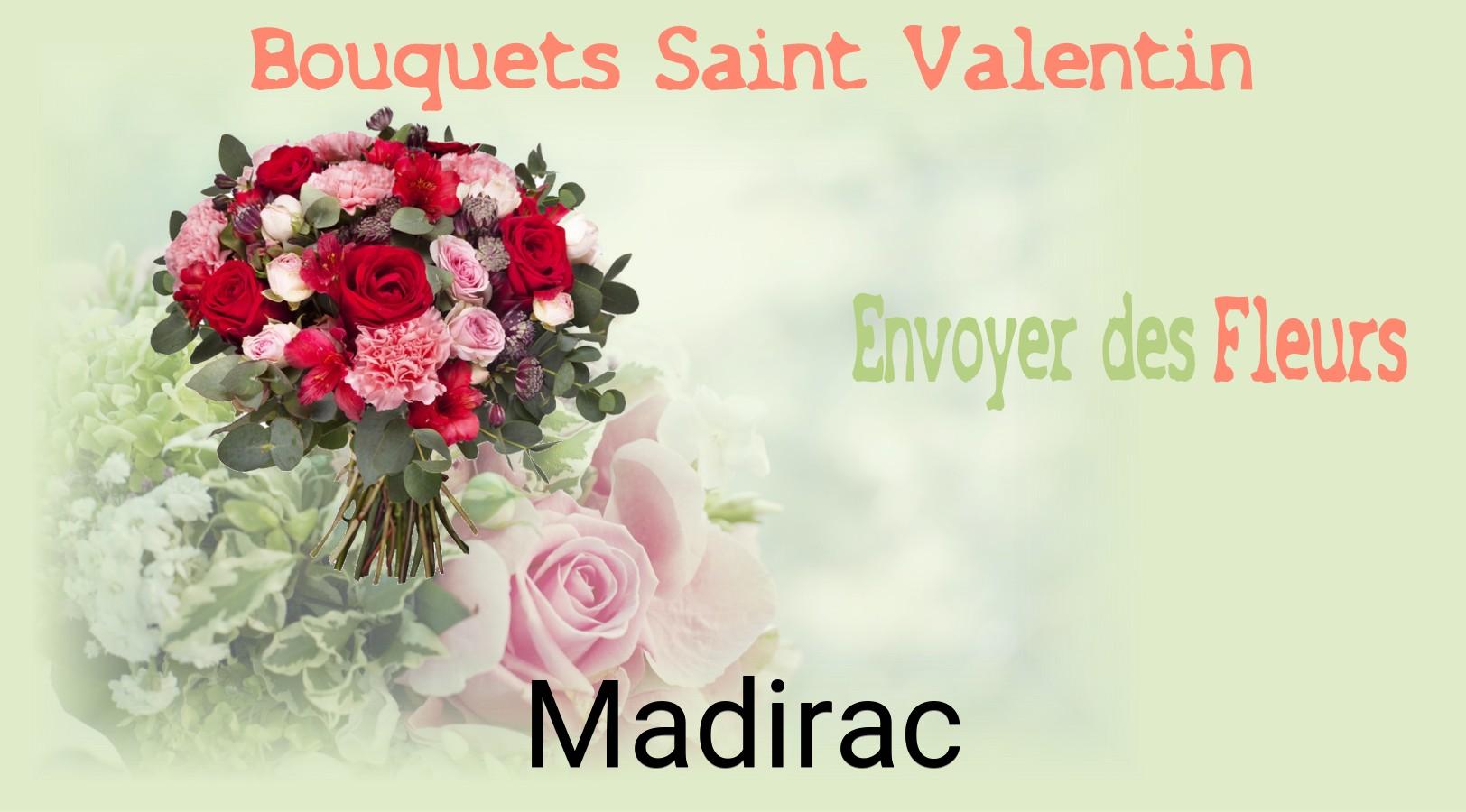 Roses de Saint-Valentin livrées à Madirac